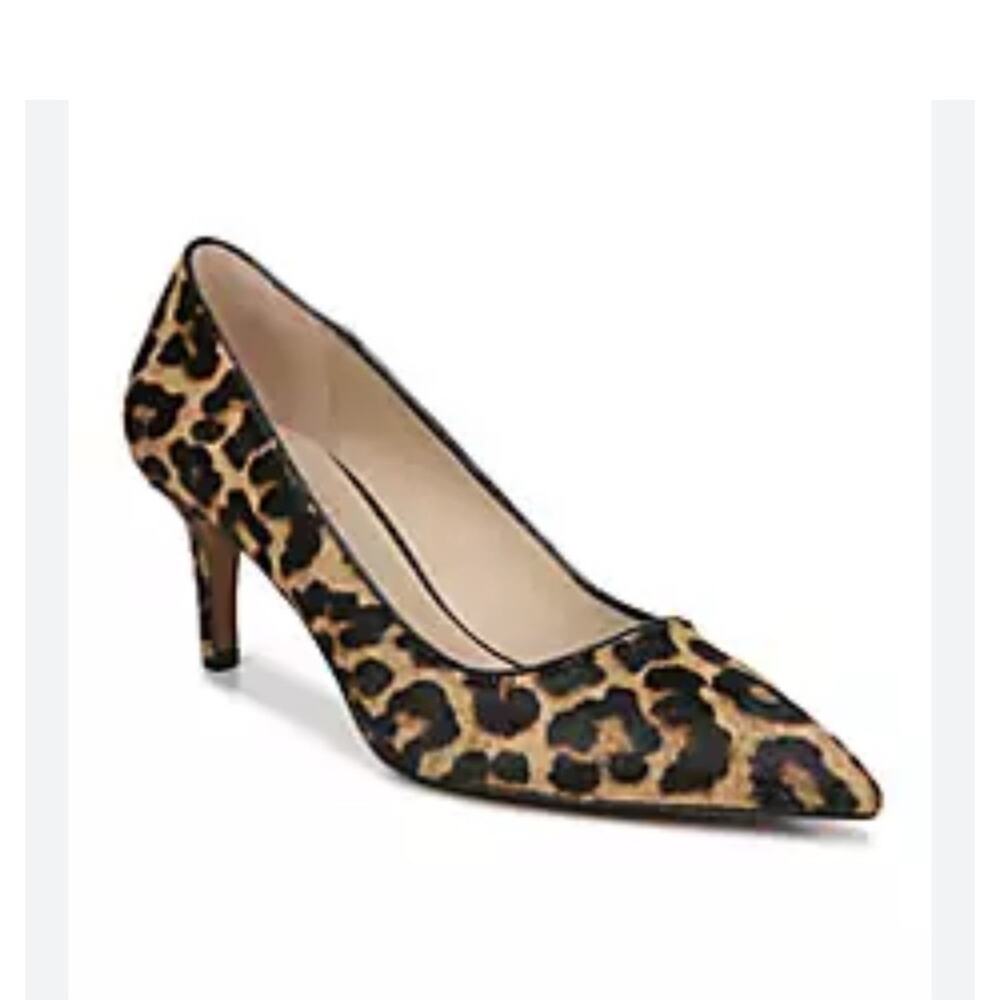 Franco Sarto Tudor Pointed Toe Pumps Size 6.5 Camel Hair